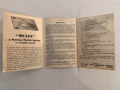 Rare Canadian Wooden Ouija Board, Copp Clark Company Ltd.