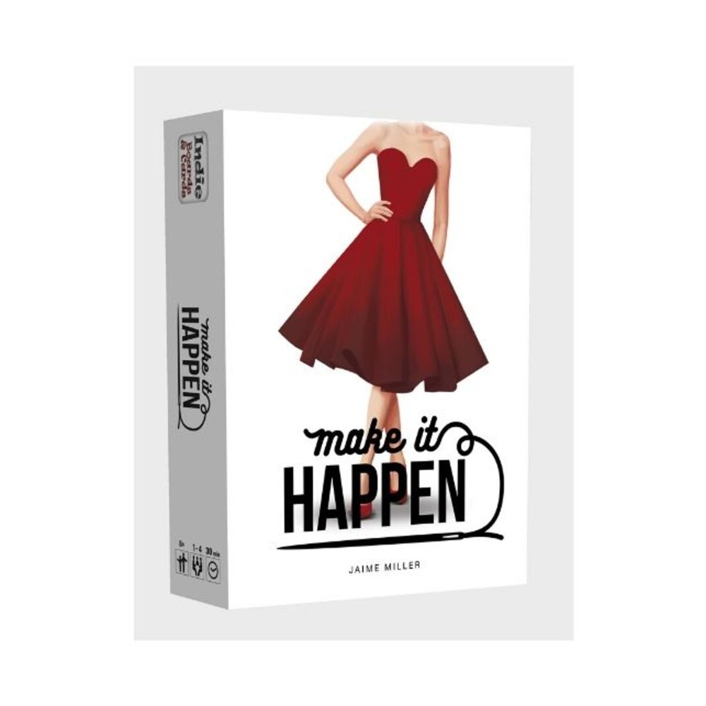 Indie Boards & Cards Boardgame Make It Happen Box NM