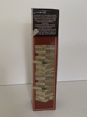 Tumbling Tower Game 72pc Wooden Stacking Blocks Classic Games Factory Sealed
