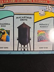 Late for the Sky Alexandria*Opoly Board Game – Alexandria, Louisiana – NEW Boxed