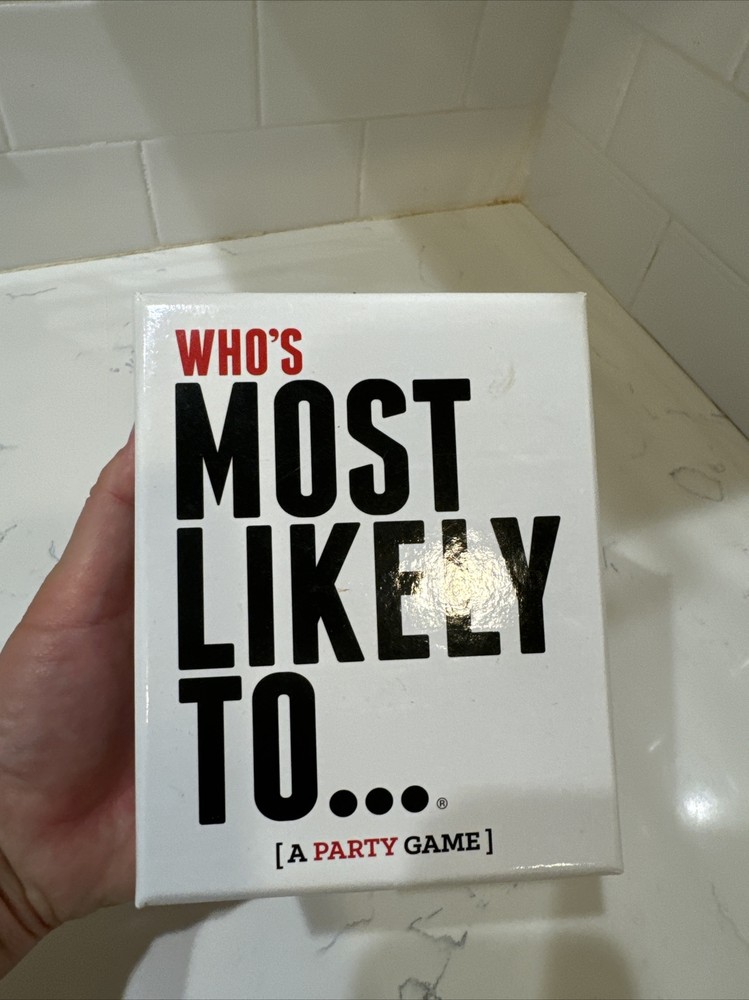 Who’s Most Likely To… A Party Game – For You And Your Stupid Friends