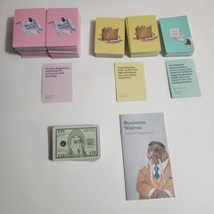Business Walrus Party Game ClickHole Product Pitch Friend Invest Economic 2021