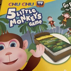 Spin Master Cardinal Chu Chu TV 5 Little Monkeys Game Jumping On The Bed Musical