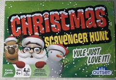 Christmas Scavenger Hunt Game NEW Sealed Outset Holiday Family Party