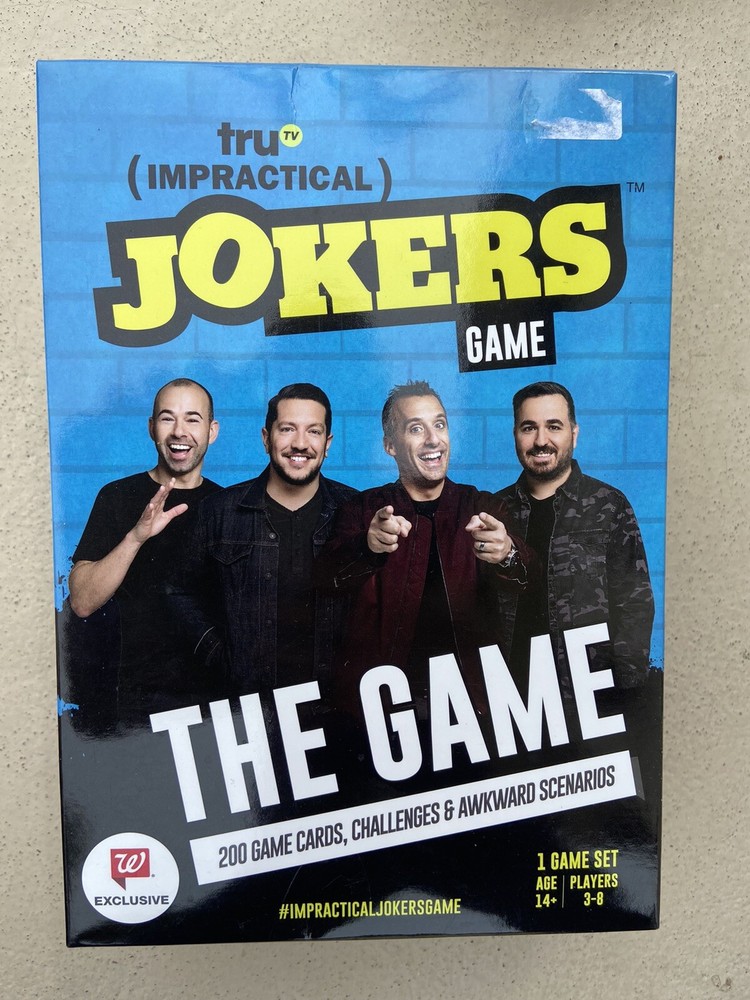 Impractical Jokers The Game:Wilder Toys Fun Card Game True TV 2020 NEW SEALED!