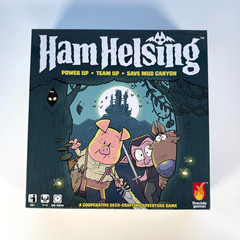 NEW Ham Helsing Adventure Board Game Graphic Novel Monster Hunting Pig Ages 10+