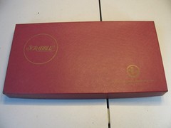 Vintage 1976 Selchow & Righter Co Scrabble Board Game Complete Set-Very Nice!