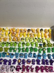 Gogo’s Crazy Bones Huge Mixed Lot of 275+ Figures, Tin, & Stickers