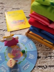 Sleepy Princess and the Pea COMPLETE HABA Game Preschool No Reading