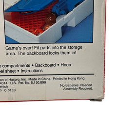 Milton Bradley Travel Games 1992 Hot Shot Basketball Complete Tested Works