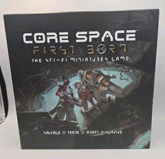 Core Space: First Born – Kickstarter Game NEVER PLAYED, PARTIALLY ASSEMBLED READ
