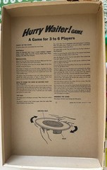 Vintage 1969 Ideal Hurry Waiter! Game for 3 – 6 players Boxed and Complete