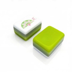 NEW! Vibrant Layered Mahjong Tiles – Full American Set 160Tiles – apple green