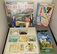 Ticket To Ride: 60’s New York – Days of Wonder Board Game New Sealed Ages 8+