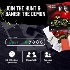Wicker Ridge Immersive Ghost Hunting Kit Sam and Colby Escape Room Mystery Box