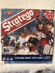 NEW & SEALED! Stratego Classic Board Game War Strategy Game With Battle Cards