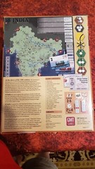 18India in hand ship ready to (An 18xx Game) In Shrink Wrap