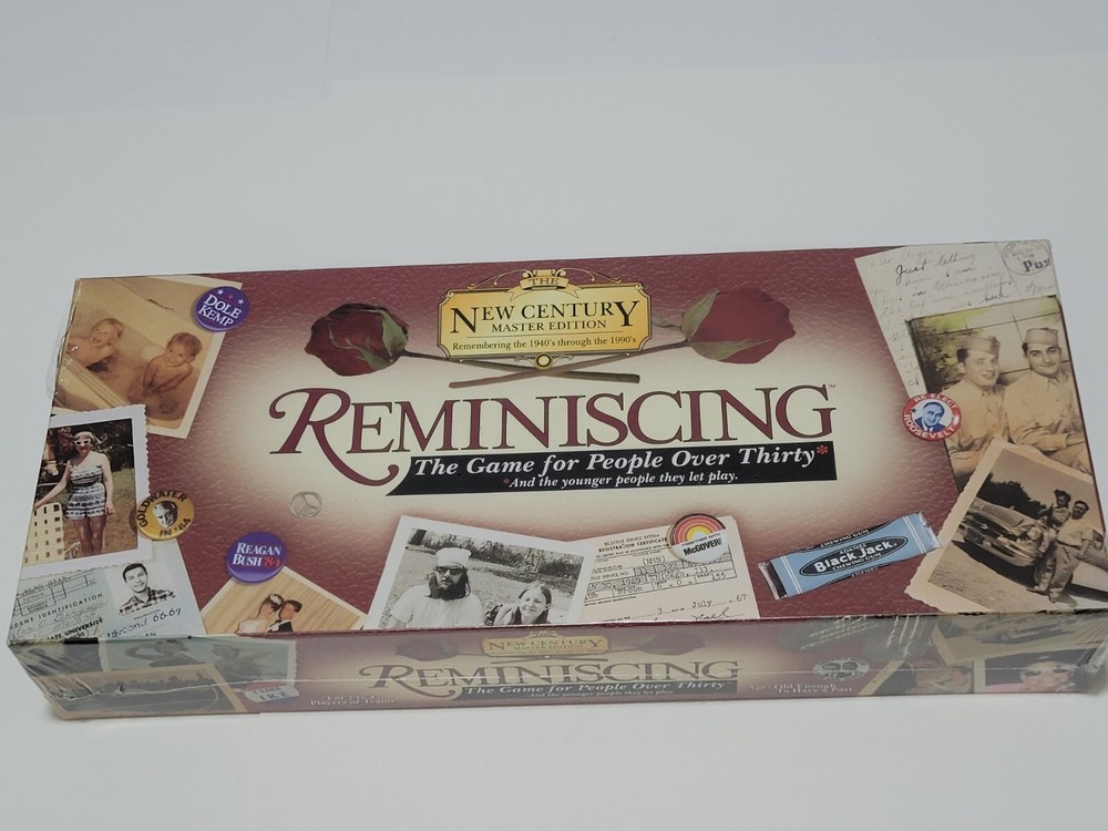 Reminiscing – The Game For People Over 30 New Century Master Edition NEW Sealed