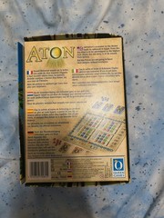 Aton (Board Game, 2005) Strategy Ancient Religious Egypt 2 Player COMPLETE