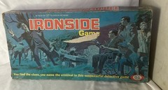 1967 IDEAL NBC IRONSIDE Board Game Based on TV Show Raymond Burr Rare