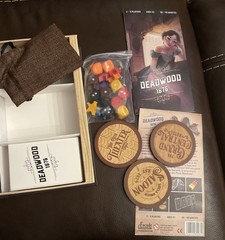 Deadwood 1876 Board Game Facade Games Bookshelf Western Strategy Dark Cities