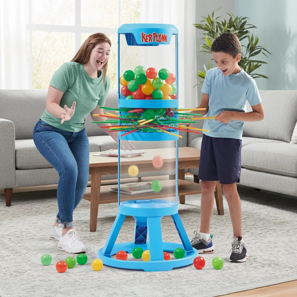 KERPLUNK GAME FAMILY GAMES NIGHT GIANT OUTDOOR INDOOR PARTY FUN PLAY AT HOME NEW