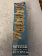 72pc MINIATURE Tumbling Tower 3 Sets Blocks Wood Game — 1-7/8″ x 5/8″ CRAFTS