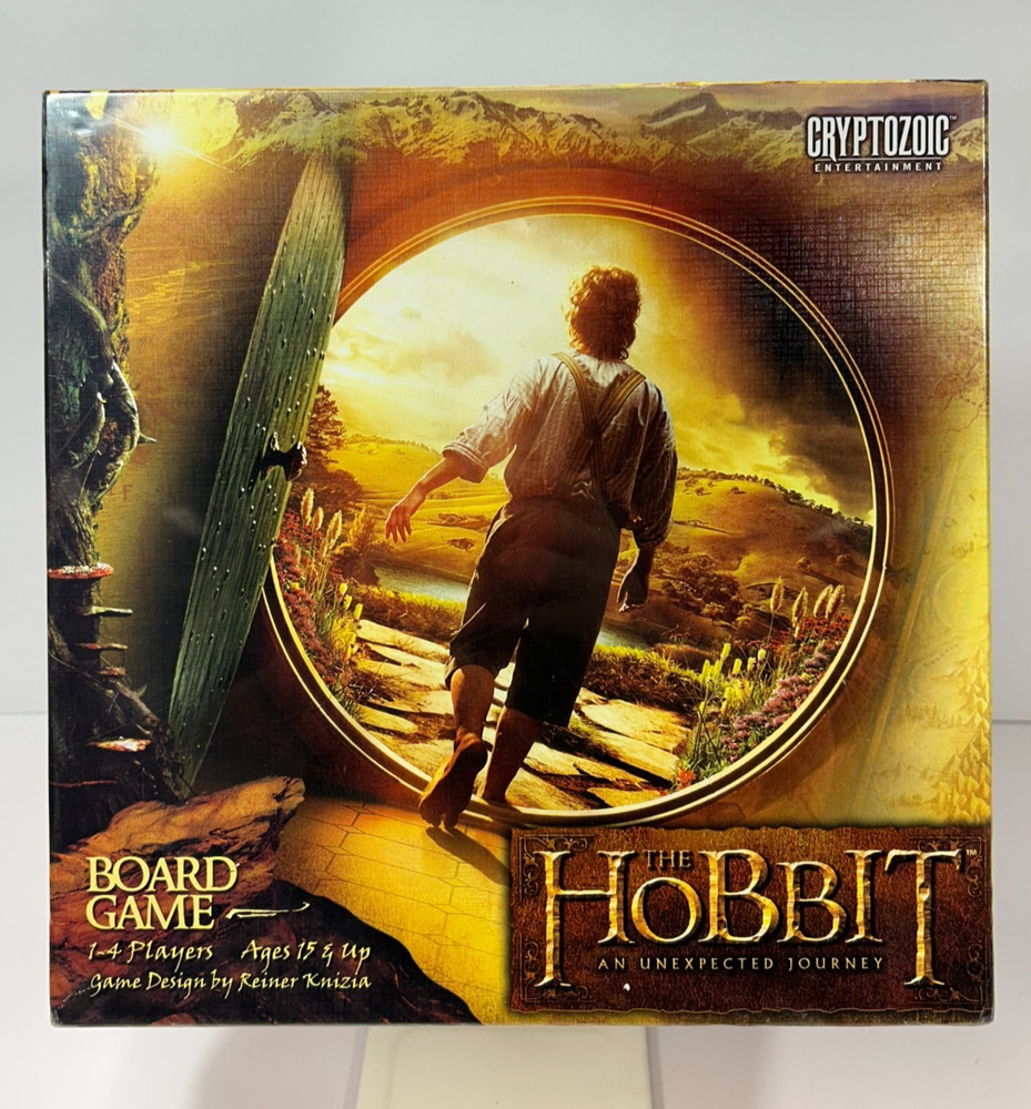 The Hobbit an Unexpected Journey Board Game (2013) NEW-Sealed Cryptozoic
