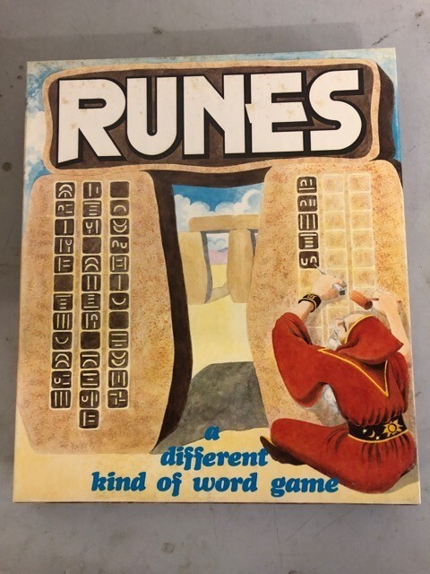 *** RUNES – hard to find game from EON publisher – NEW & UNPUNCHED ***