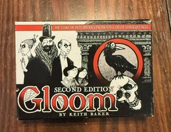 GLOOM 2nd Edition Keith Baker Card Game Complete 2014 Atlas Games