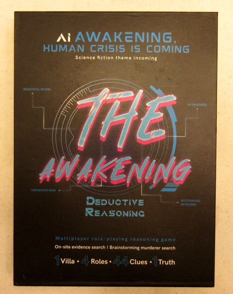Deductive Reasoning: The Awakening, Immersive Murder Mystery Game for Date Night