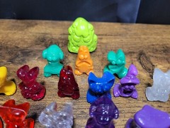 Lot of 40 Go Go Crazy Bones, Various Colors & Characters