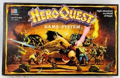 1989 Hero Quest Board Game HeroQuest Milton Bradley Complete Very Good Cond