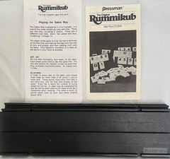RUMMIKUB Fast Moving Rummy Tile Game – Pressman 1990 – 100% Complete & MINT!