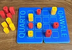 QAWALE & QUARTO Game 2-in-1 – 3D Printed – ANY COLORS
