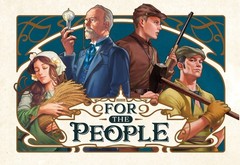 For the People 3-5 players 30-60 minutes Trick Taking Card Board Game New Japan