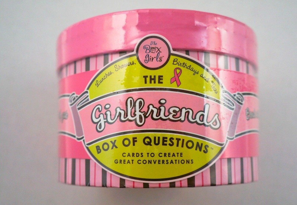 The Box Girls The GIRLFRIENDS box of questions only 18+ years /Rare