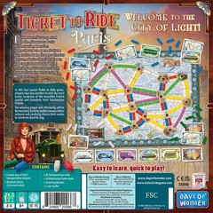 Days of Wonder: Ticket to Ride: Paris – Board Game