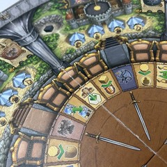 MERLIN + EXPANSIONS Queenie 1 & 2 board game Stefan Feld 2017 +organizers