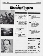 Strategy & Tactics S&T#153 2 Games: Opreration Felix & Zama Ancients – Play Copy