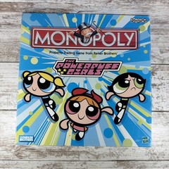 Powderpuff Girls Monopoly Game (2001) Parker Brothers Hasbro (100% Complete)