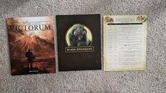 Hoplomachus Victorum Board Game With Premium Health Chips & Hero Tracker, Used