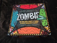 Zombie Road Trip Board Game, Post Apocalyptic Zombie Survival Game, By Aquarius