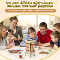 Montessori Game Wooden Board Game, Multiplayer for 4-8, Math Educational, Fin…