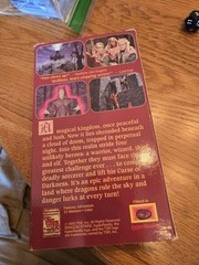 1993 TSR Dungeons & Dragons Dragon Strike Board Game VHS 100% Complete Vintage
