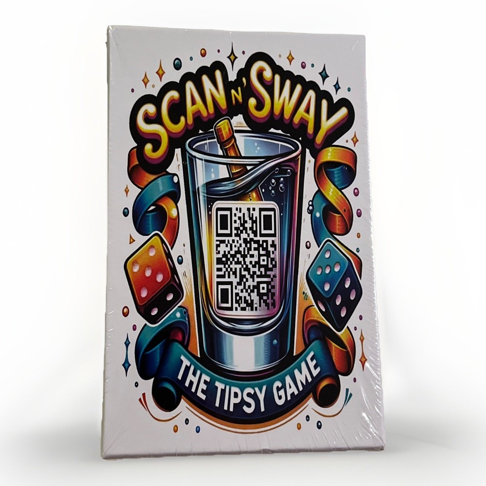 Scan N Sway. The Tipsy Game. Adult drinking game 2 – 8 players