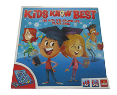 Kids Know Best Kids vs Grown-Ups Trivia Game 6+ 2-4 Player Goliath 2017 Complete