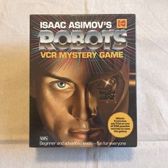 Isaac Asimov Robots VHS Board Game 1988 Complete Sealed Sci-Fi Mystery Game