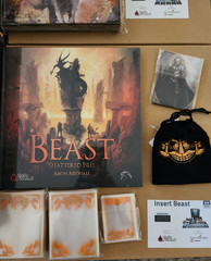 Beast & Shattered Isles Board Game – Gamefound Deluxe Pledge w/ Minis & Extras