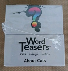 About Cats Word Teasers Factory Sealed Trivia